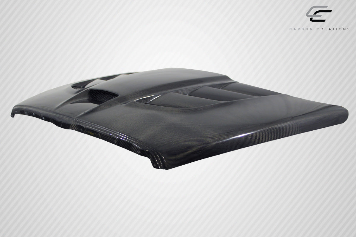 2002-2008 Dodge Ram Carbon Creations DriTech Viper Look Hood - 1 Piece